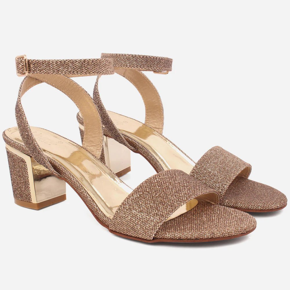 Women "Susan" Block Heel Adjusting Buckle Sandals - Image 2
