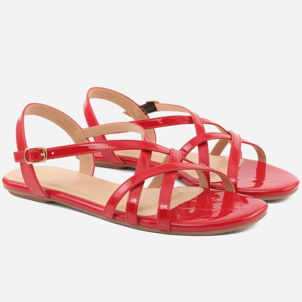 Women "SYLIVA" Cross Strap Comfortable Sandals - Image 2