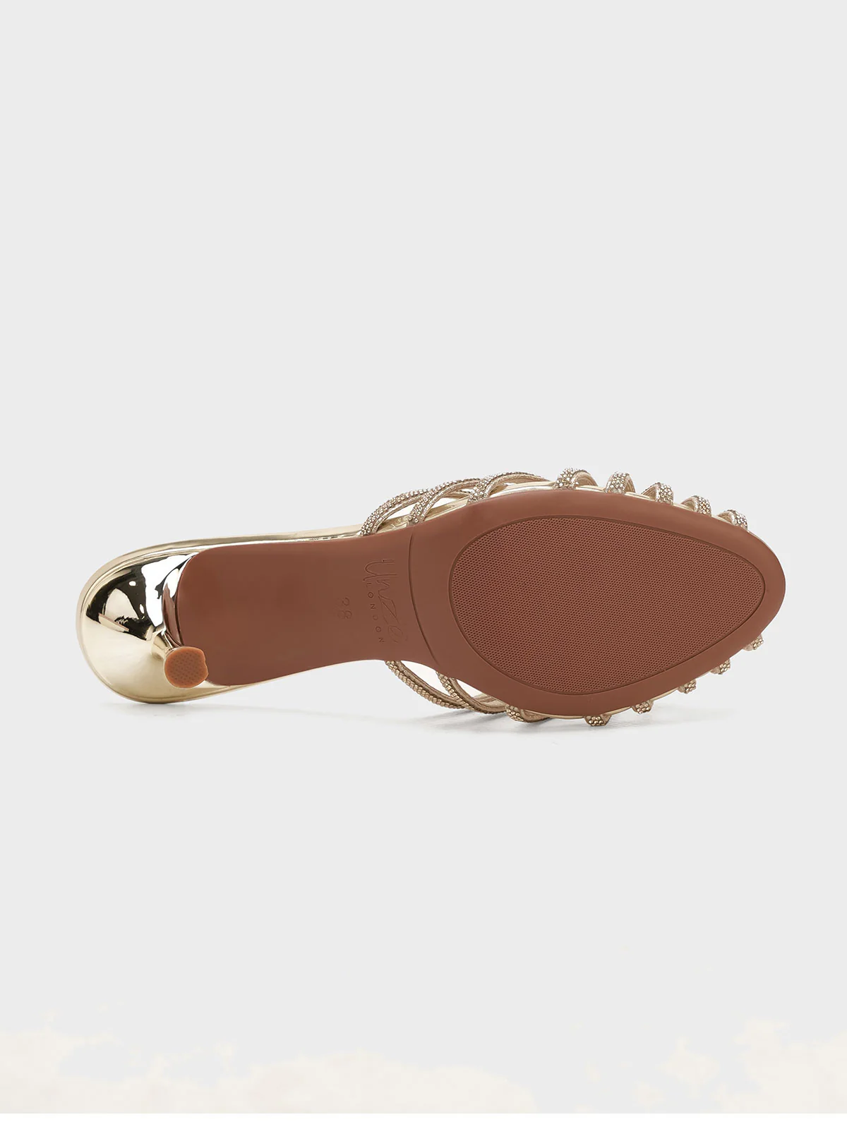 Women "SYLVIA" Fancy Slip On Heel Sandals - Image 5