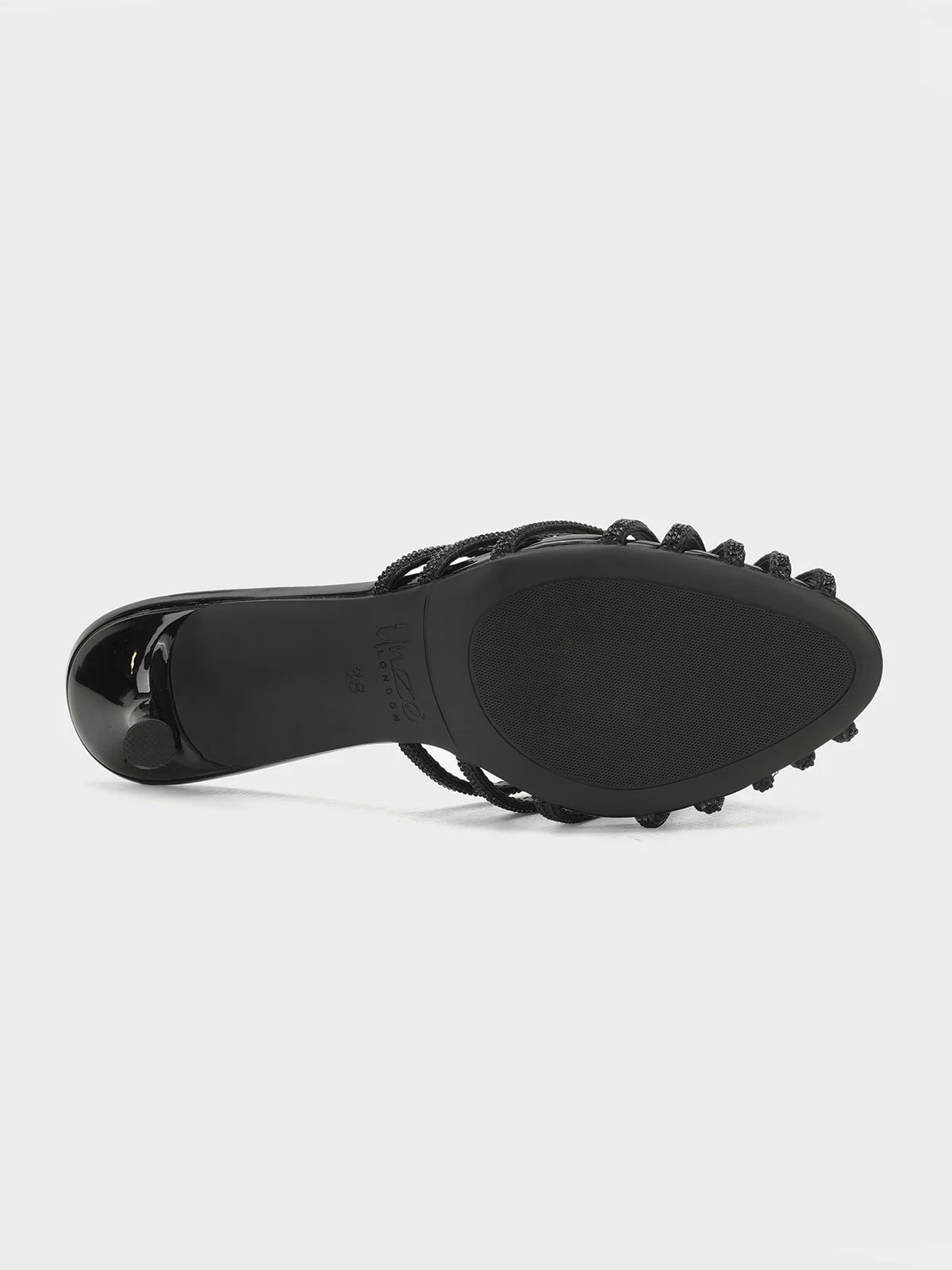 Women "SYLVIA" Fancy Slip On Heel Sandals - Image 8