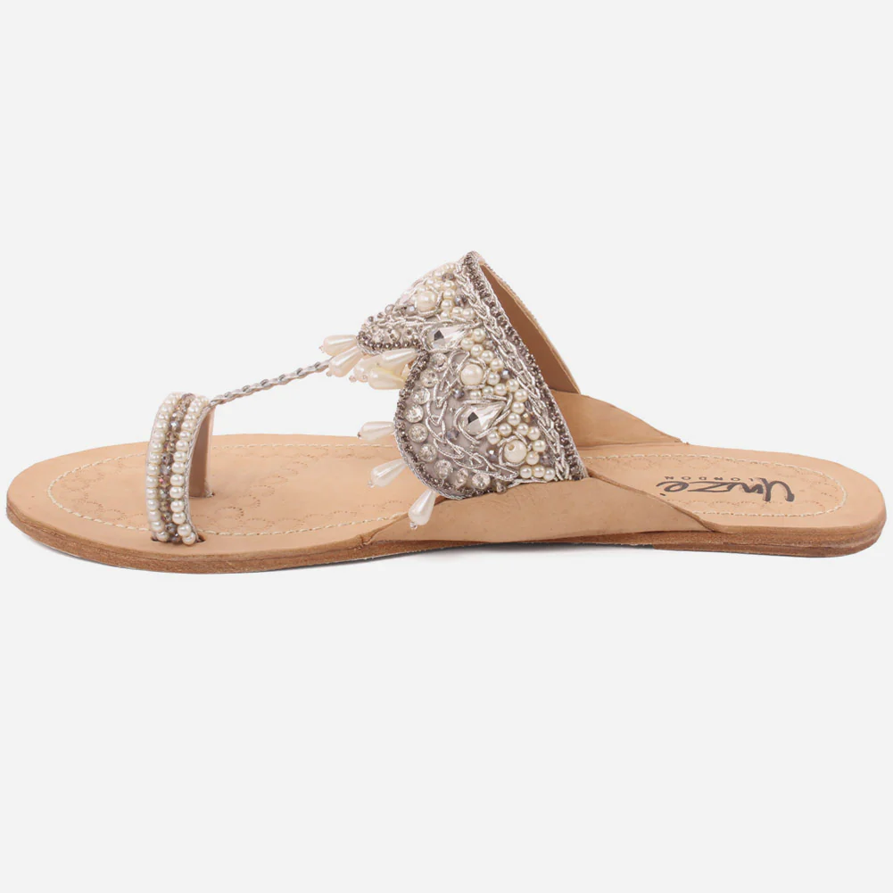 Women "TADAO" Traditional Kolhapuri Slippers - Image 3