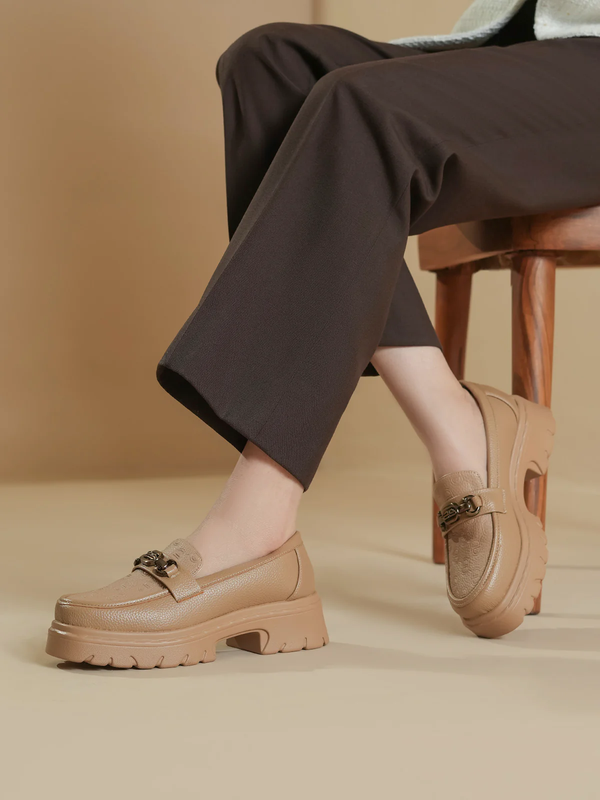 Women "TANIKA" Easy To Wear Loafers - Image 6