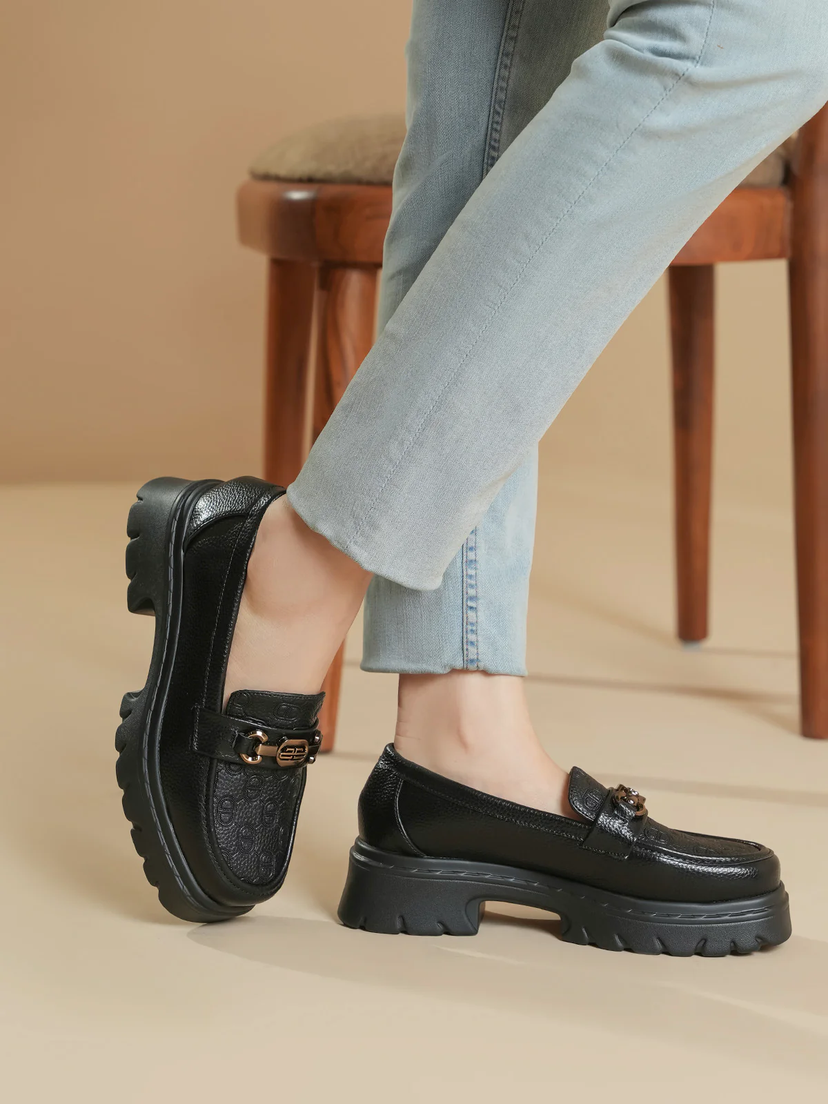 Women "TANIKA" Easy To Wear Loafers - Image 3