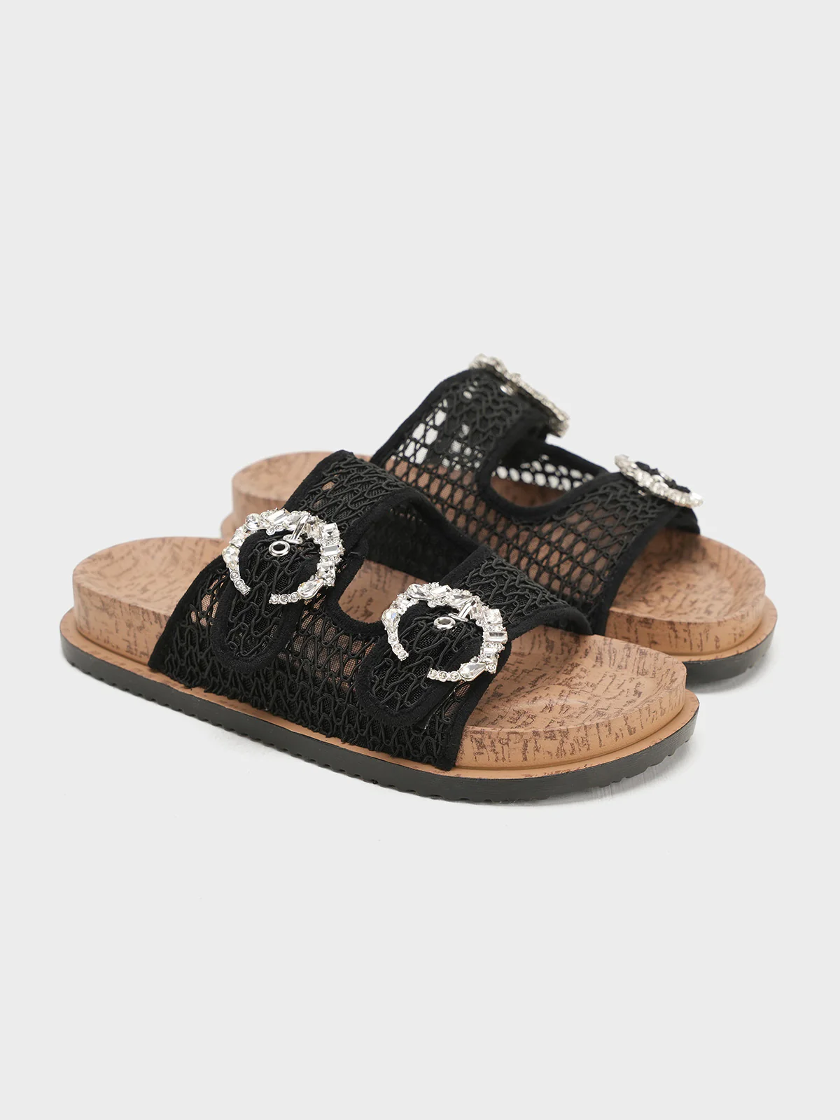 Women "TIAGO" Soft Fabric Comfort Slippers - Image 3