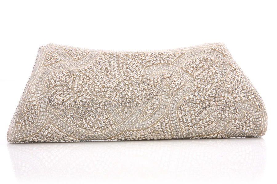 Women Traditional Bridal Evening Clutch Bag - Image 2
