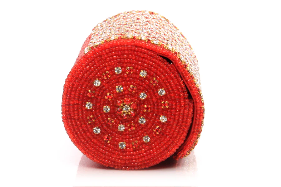 Women Traditional Bridal Evening Clutch Bag - Image 3