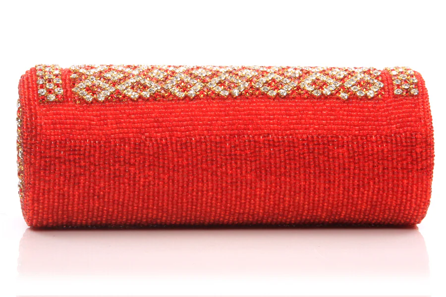 Women Traditional Bridal Evening Clutch Bag - Image 4
