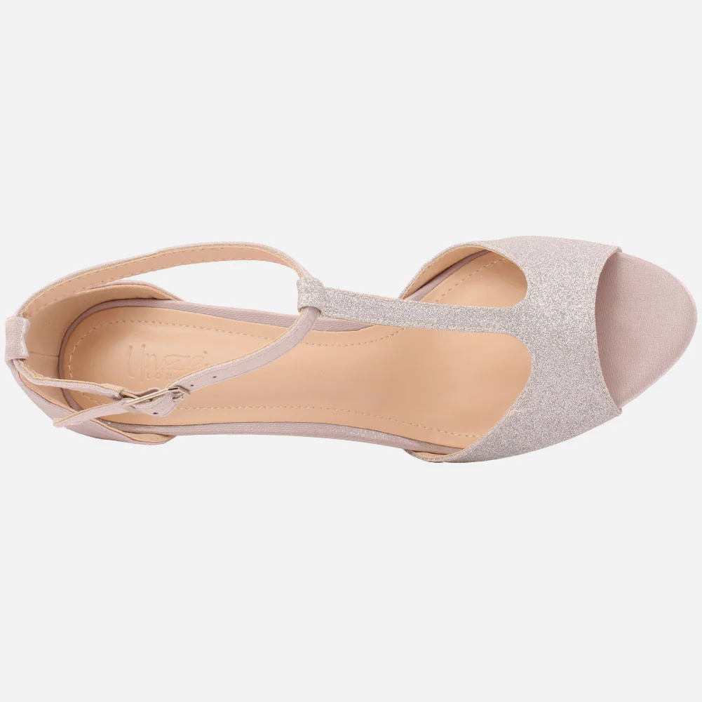 Women "Trine" Glossy Buckle Fastening Sandals - Image 4