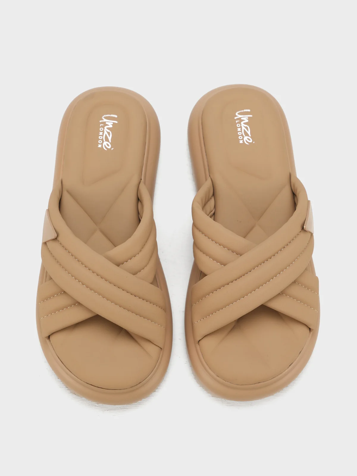 Women "VAMIKA" Comfort Wedge Slippers - Image 6