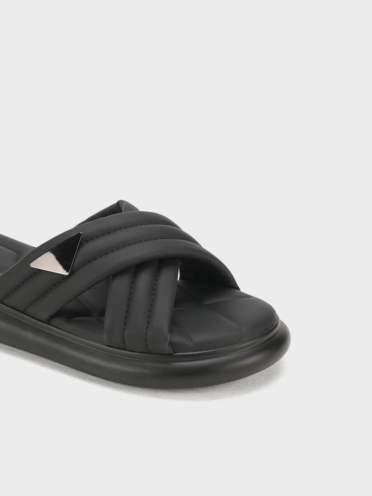 Women "VAMIKA" Comfort Wedge Slippers - Image 4