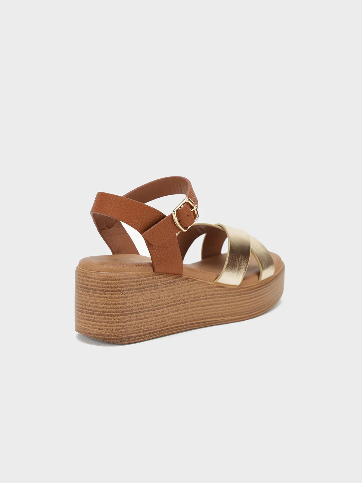 Women "ZENA" Smart Wedge Buckle Sandals - Image 3