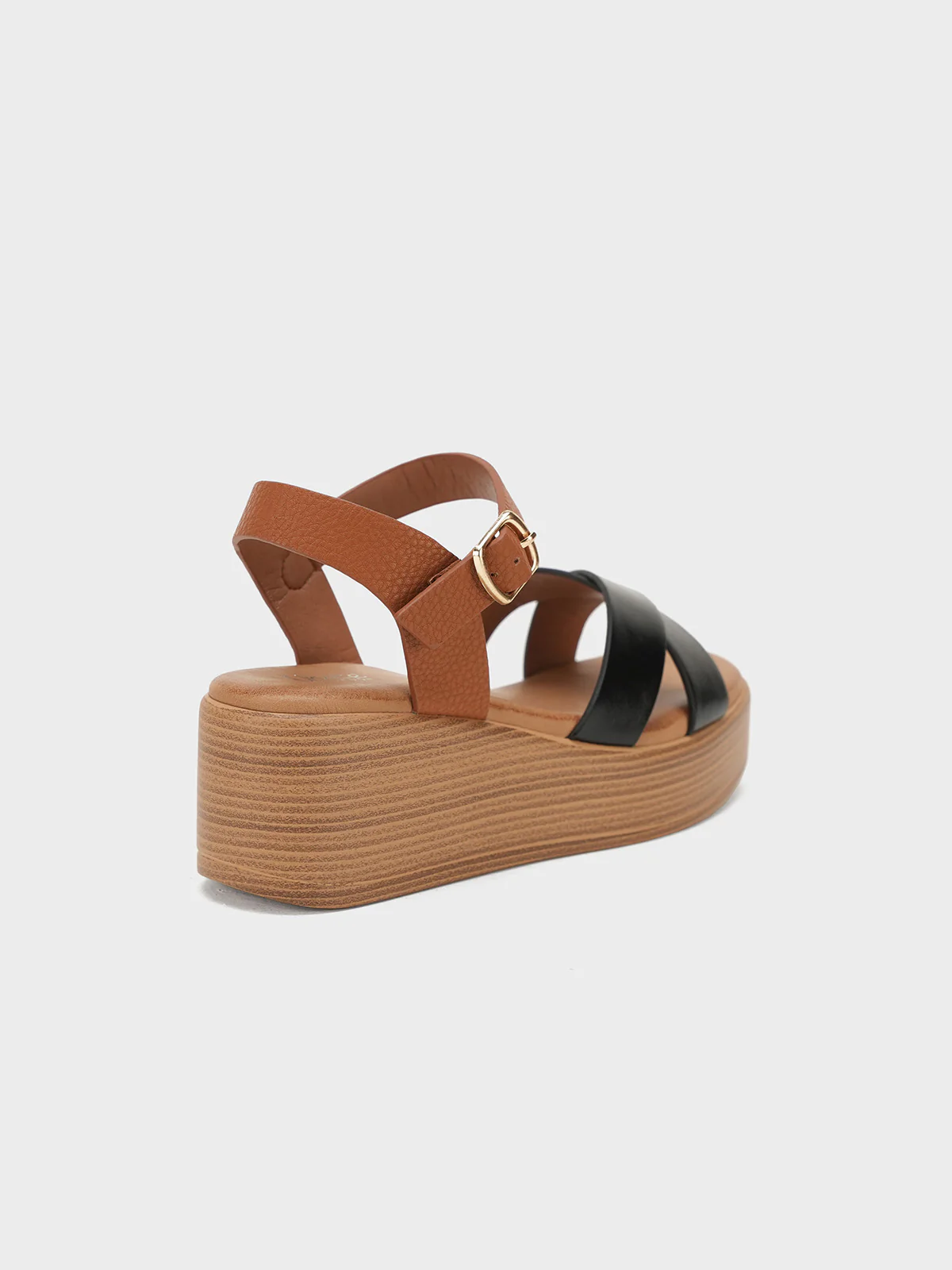 Women "ZENA" Smart Wedge Buckle Sandals - Image 5