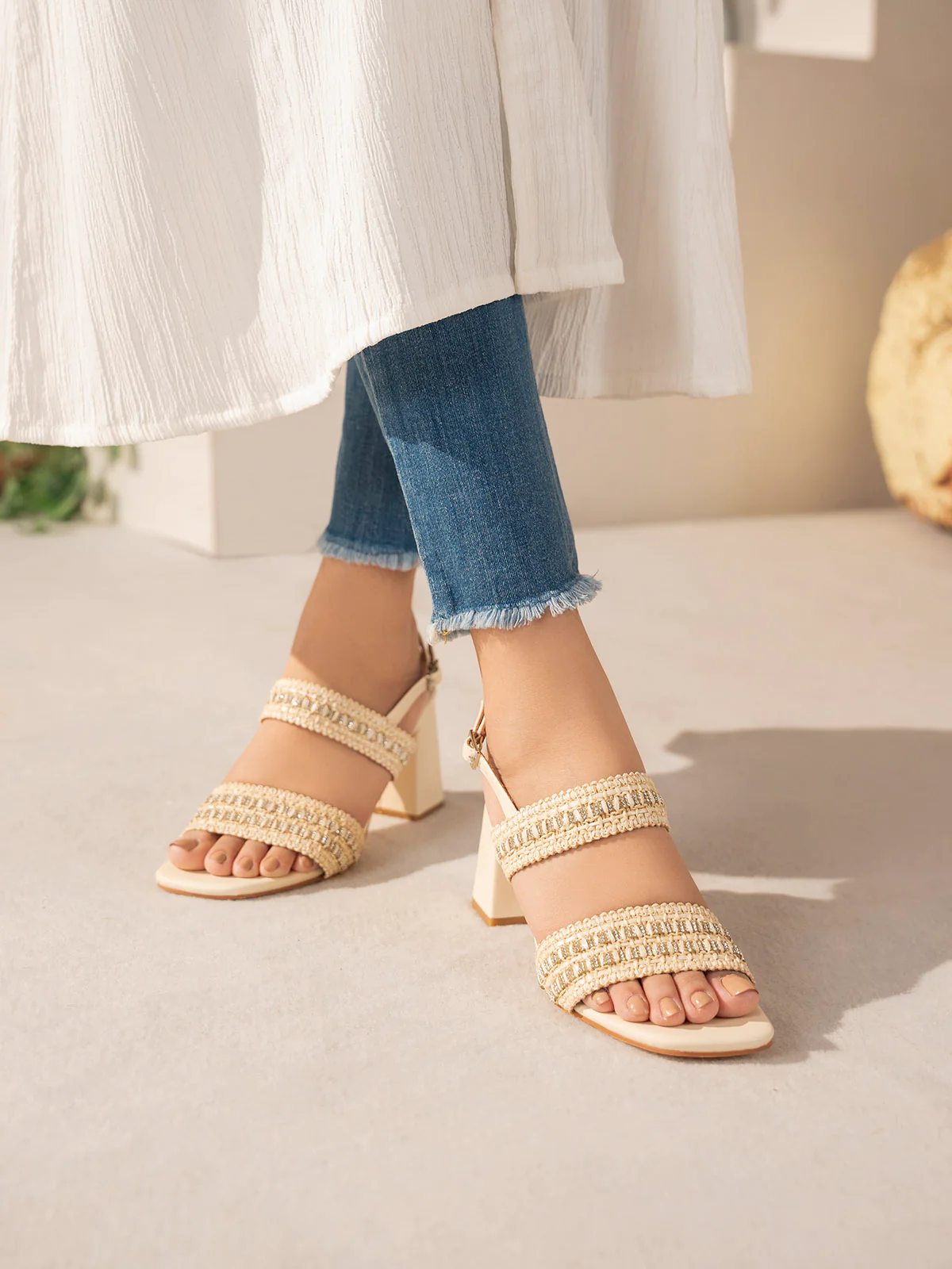 Women "ZIVON" Elegant Block Heel Sandals - Image 6