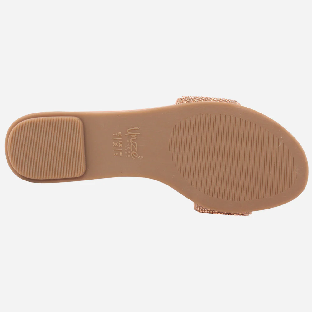 Women "Zoe" Sophisticated Glittering Slippers - Image 5