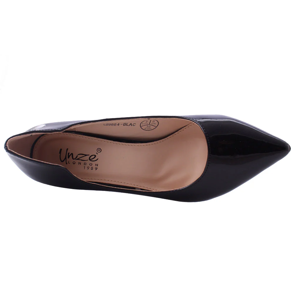 Women "ZOIE" Pointed Toe Dress Evening Stilleto Courts - Image 4