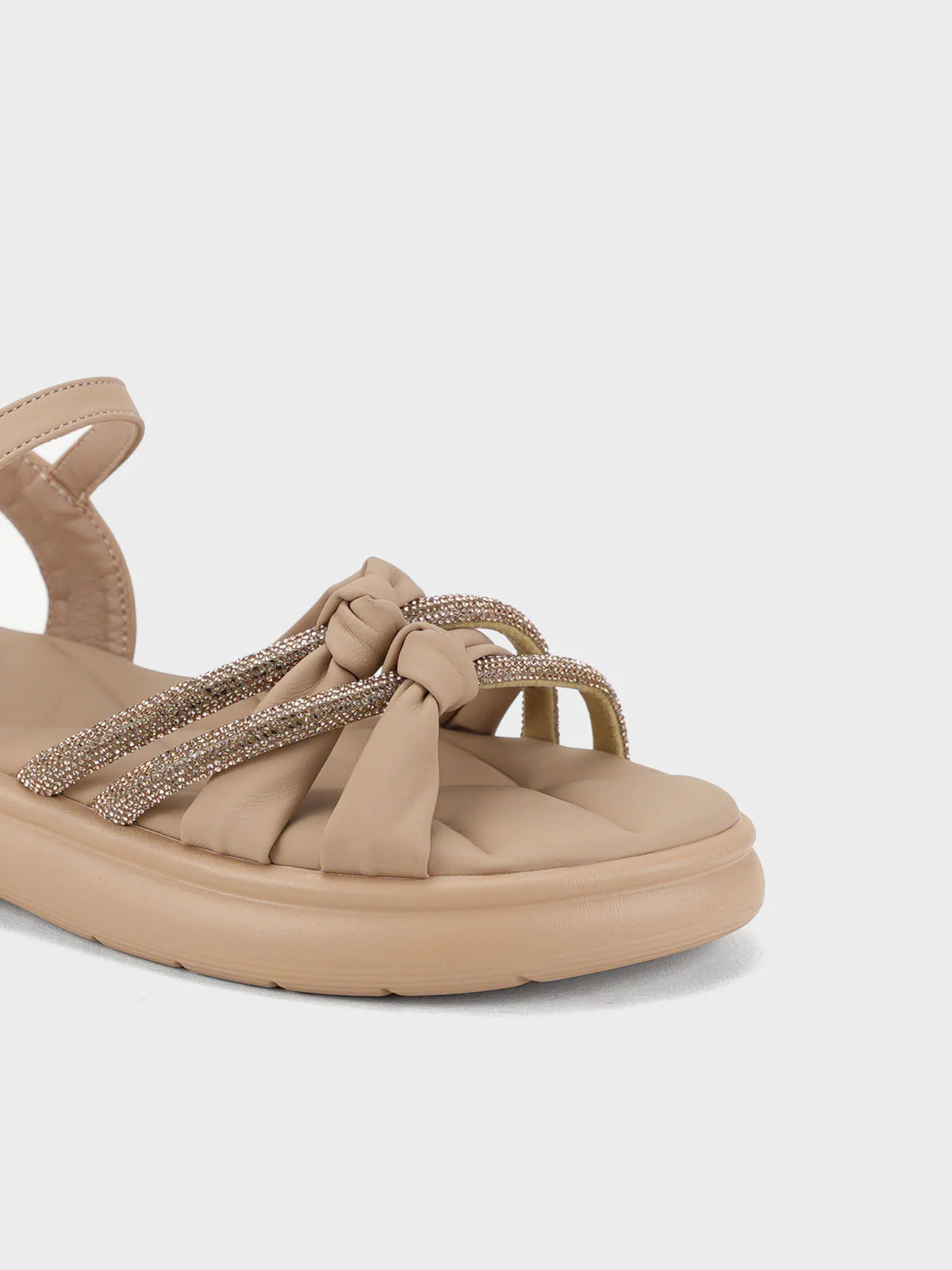 Womens "AISAK" Decorated Casual Sandals - Image 4