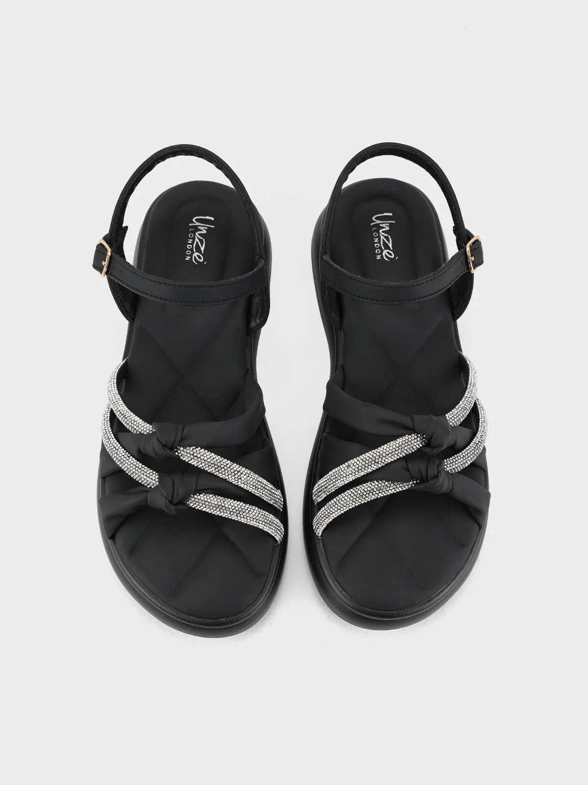 Womens "AISAK" Decorated Casual Sandals - Image 6