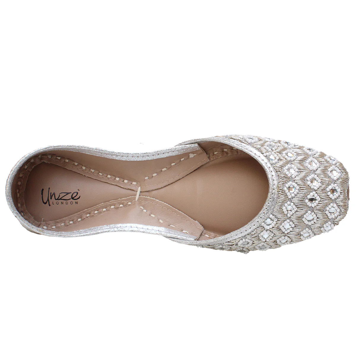 Womens "AMROOSE" Fancy Leather Khussa - Image 4