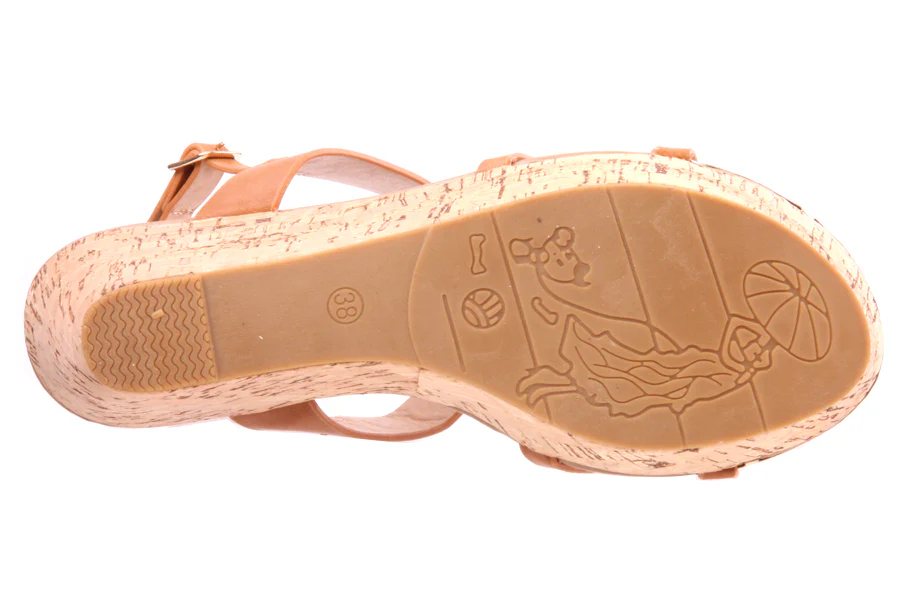 Womens 'Amya' Wedge Sandal - Image 5