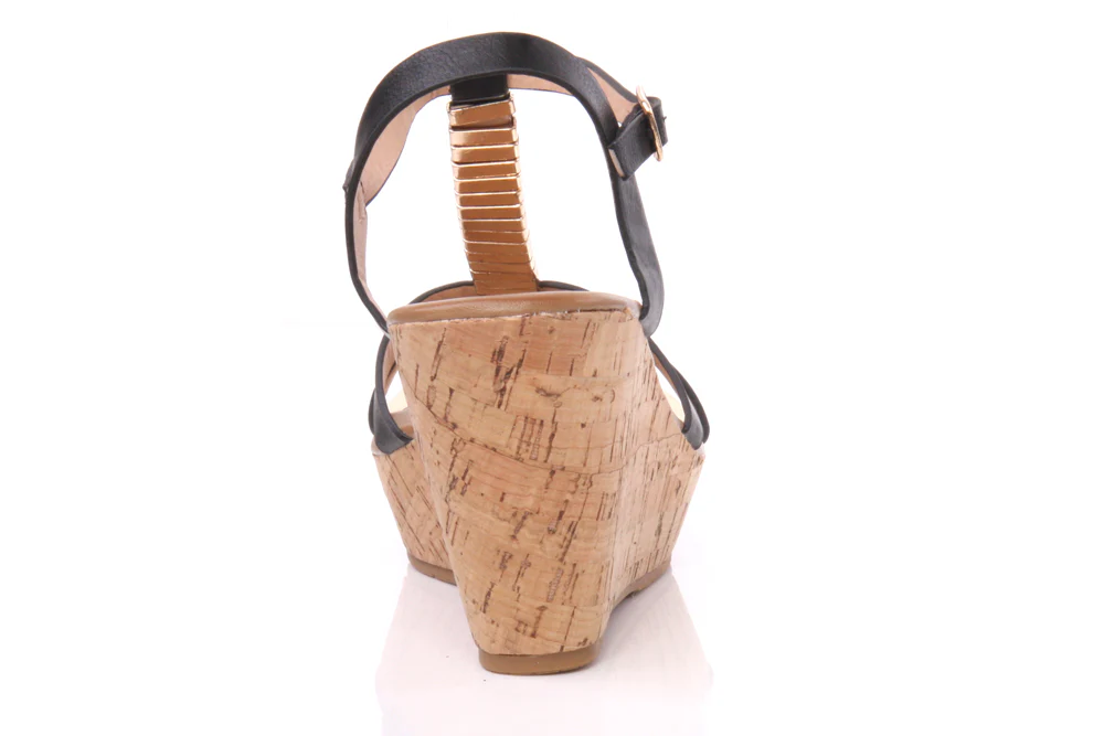 Womens 'Angelica' Wedge Strappy Sandal - Image 2