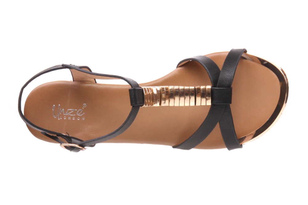 Womens 'Angelica' Wedge Strappy Sandal - Image 4