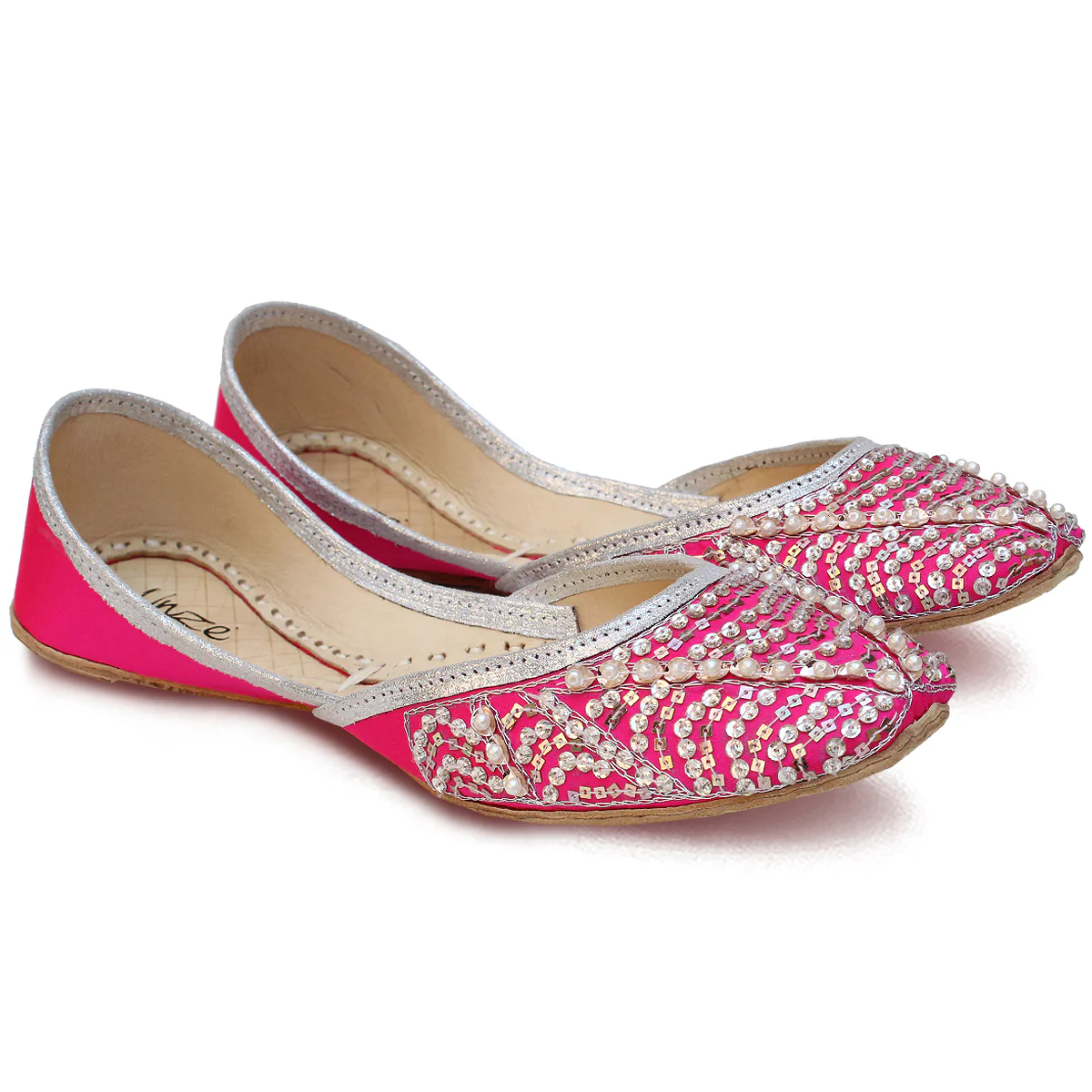 Womens "ARESS"Decorated Leather Khussa - Image 2