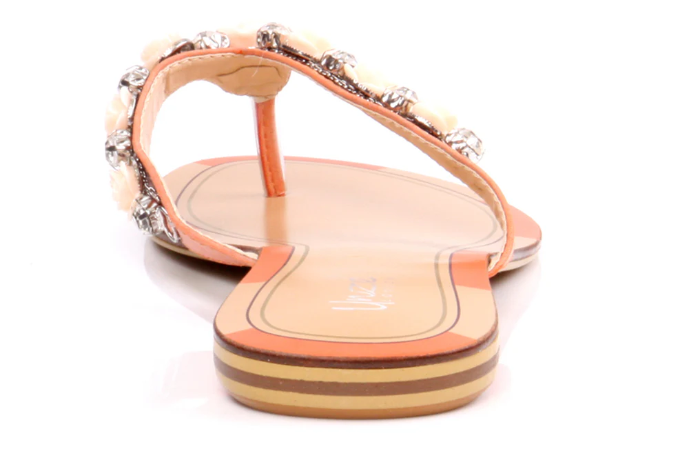 Womens 'Arleen' Elegant Flat Slippers - Image 2