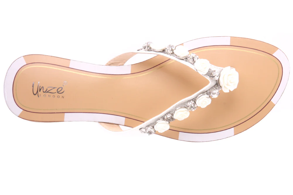 Womens 'Arleen' Elegant Flat Slippers - Image 4