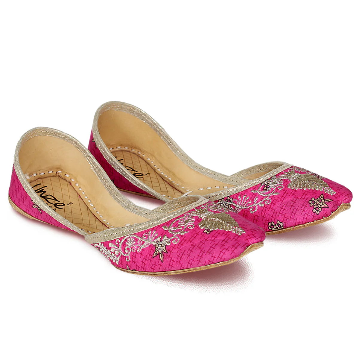 Women's "ASLEE" Casual Flat Khussa Pumps - Image 2