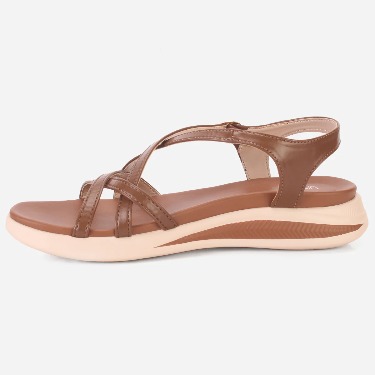 Womens "AURORA" Crisscross Straps Comfy Sandals - Image 3
