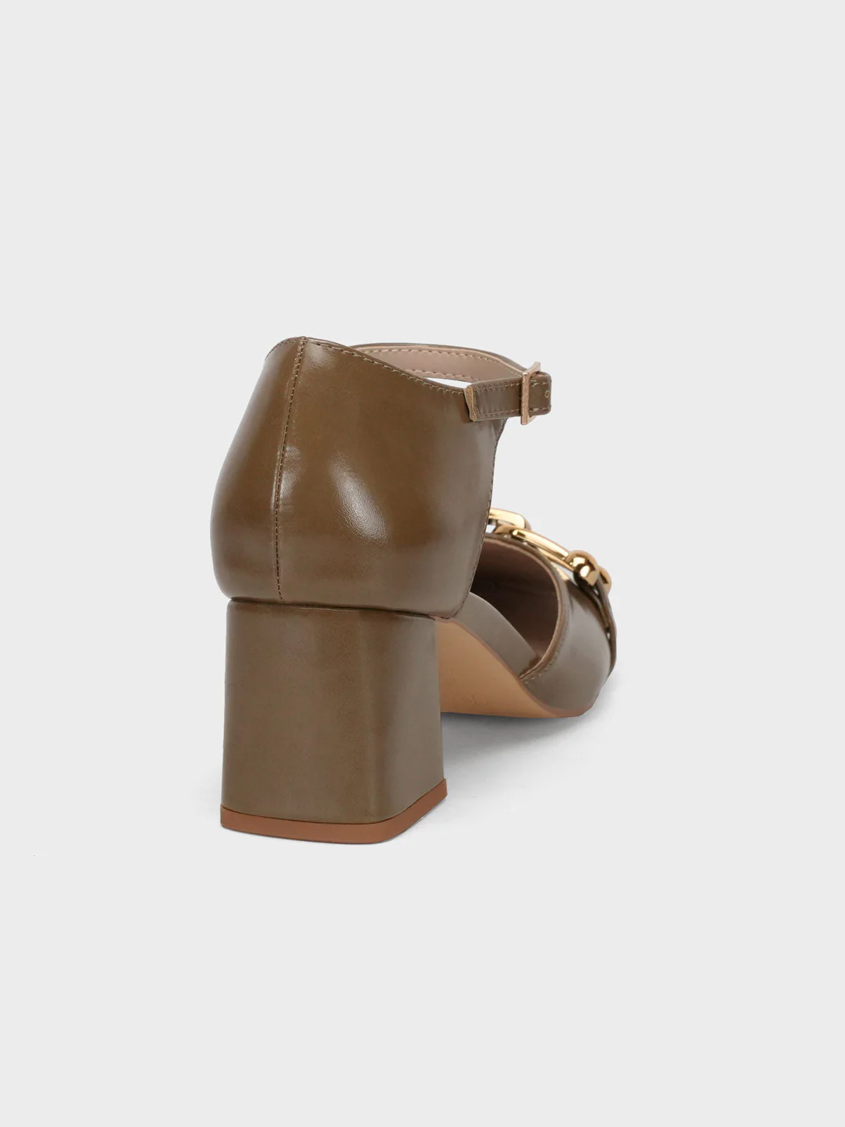 Womens "AVIVA" Decorated Ankle Strap Sandals - Image 3
