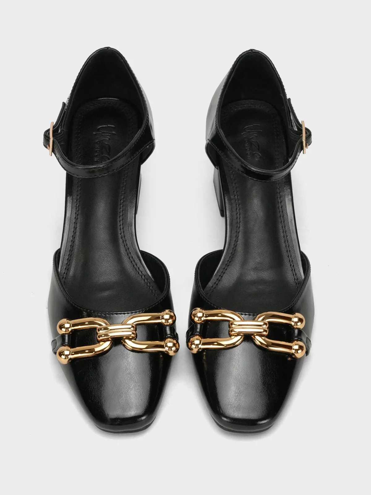 Womens "AVIVA" Decorated Ankle Strap Sandals - Image 5