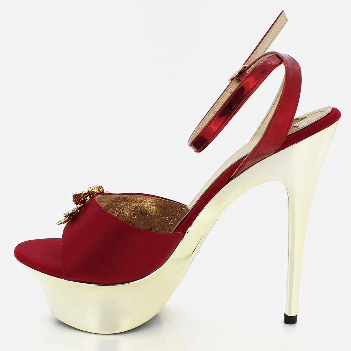 Womens "AZURA" Ornament Detailing Sandals - Image 4