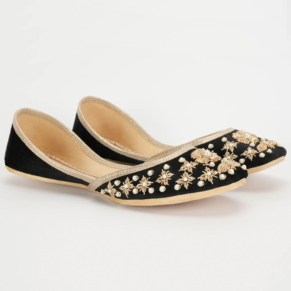 Women's "BAHARI" Decorated Stylish Khussa - Image 2