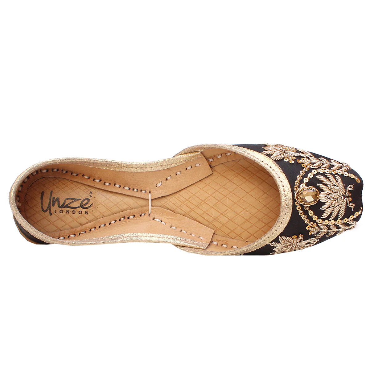 Women's "BELGIN" Embellished Flat Khussa Pumps - Image 4
