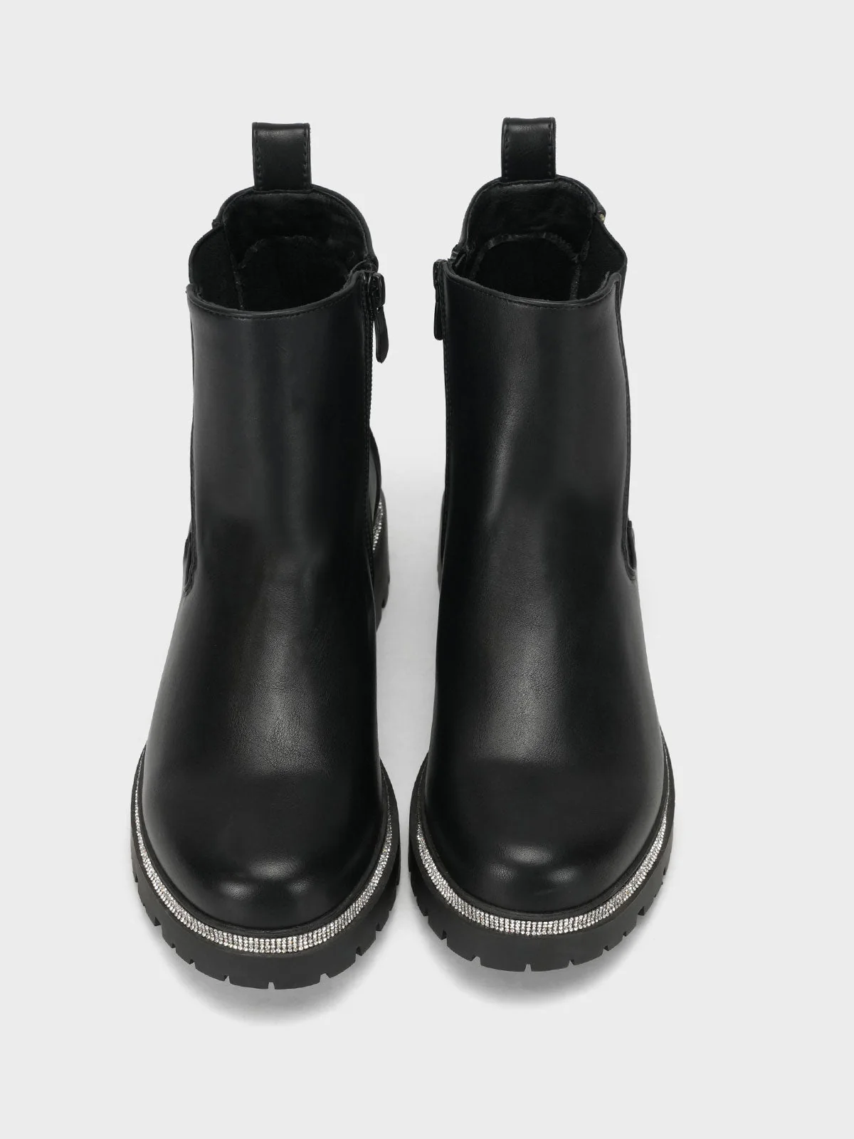 Womens "CAIRO" Pull Up Flat Casual Boots - Image 5