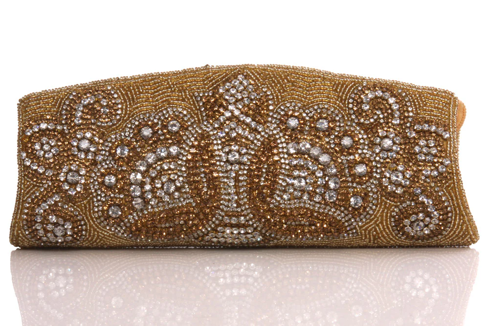 Womens ‘Carteny’ Embellished Wedding Party Handbag - Image 2