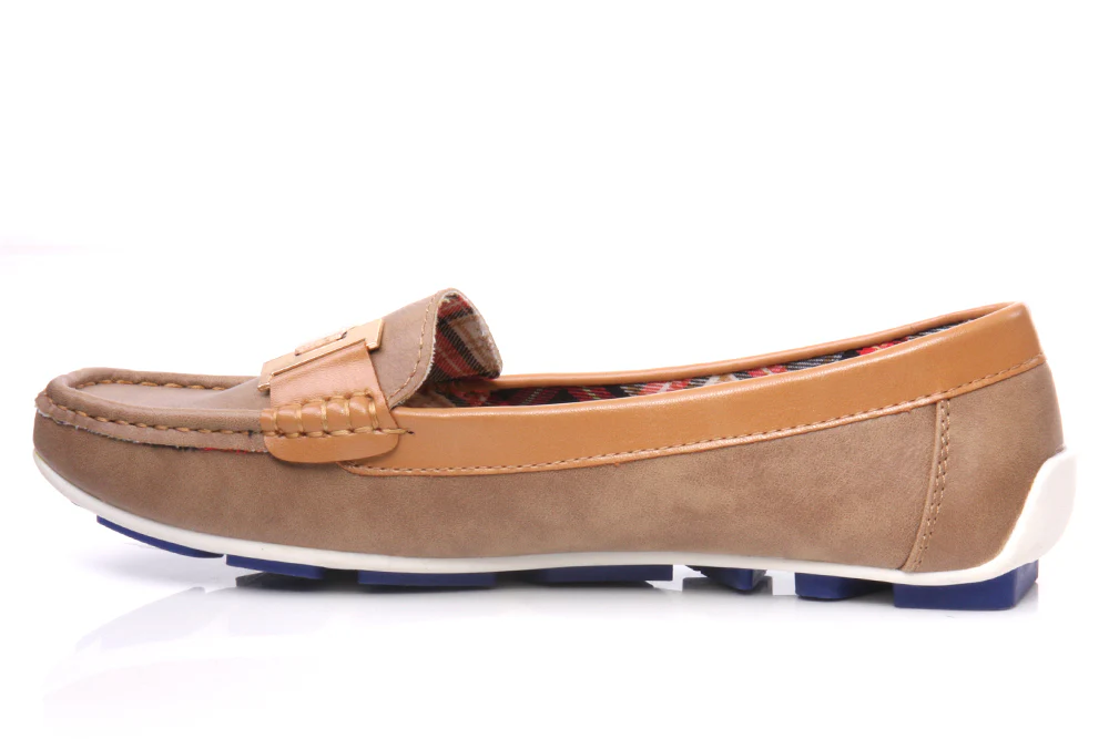 Womens Casual Flat 'Adilia' Loafer Shoes - Image 3