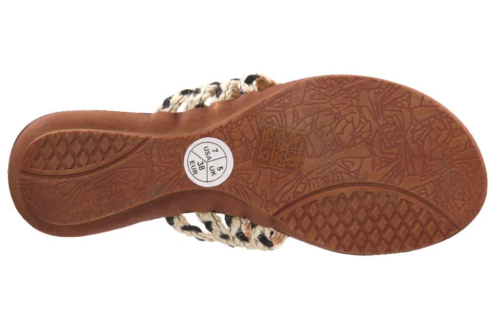 Womens Casual 'Hattie' Flat Thong Slipper - Image 4
