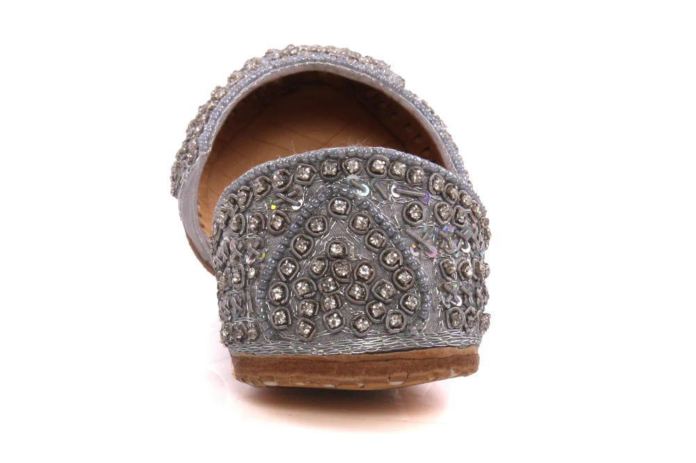 Womens ‘Cavaniza’ Decorated Leather Khussa - Image 2