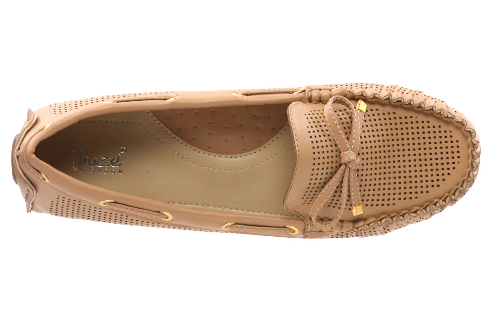 Womens Classic Moccasins Loafer Shoes - Image 4