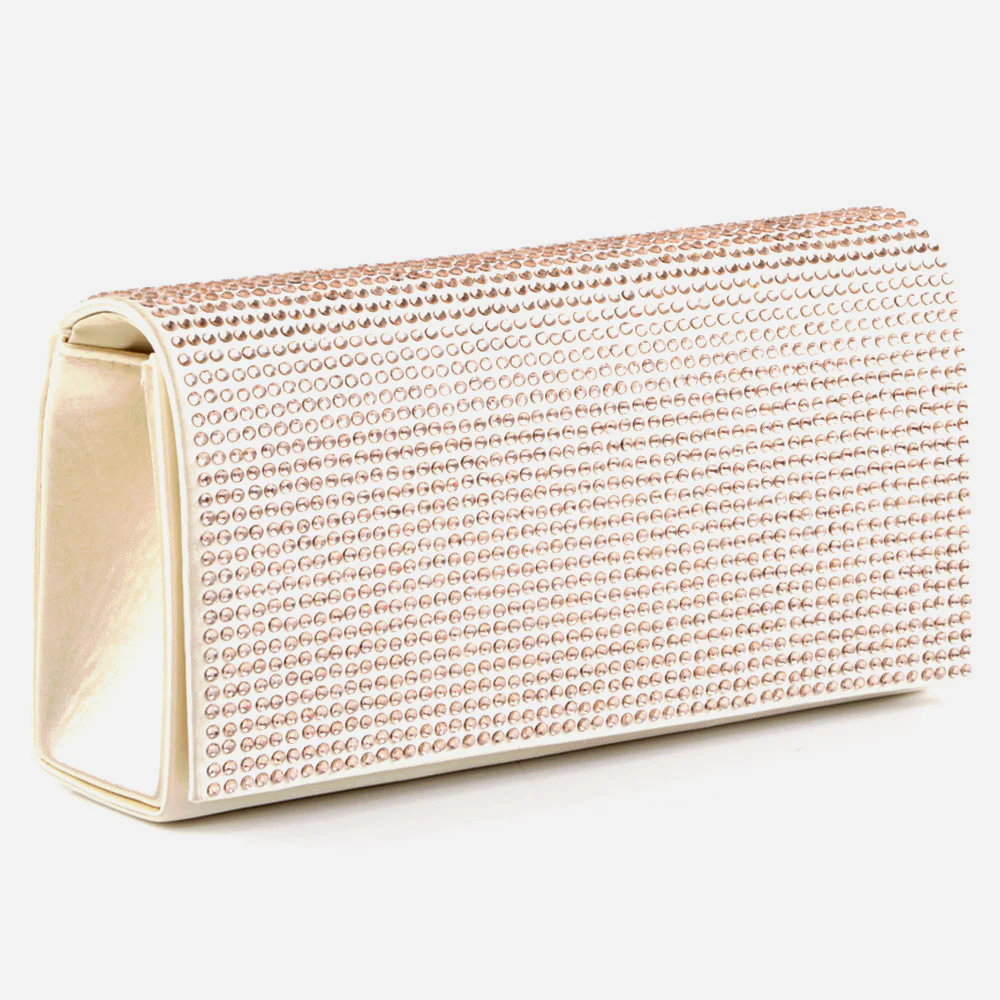 Womens Clutch Bag Wedding Handbag Prom Purse Sparkly Flap Over Diamante Party Bags Diamante Birthday Gifts for Her