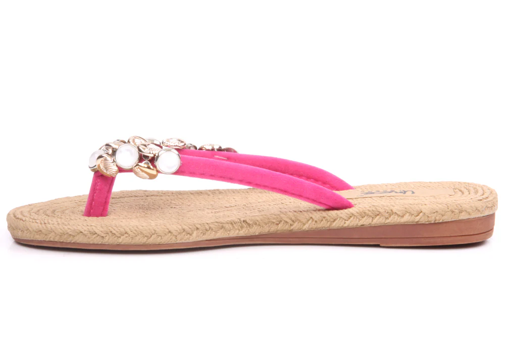 Womens Comfortable 'Josie' Flat Thong Slippers - Image 3