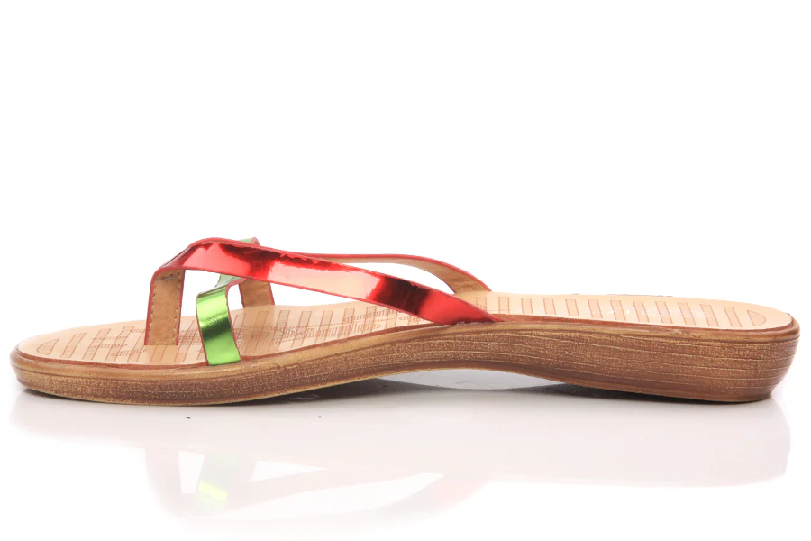 Womens Comfortable 'Vivien' Casual Flat Summer Slippers - Image 2
