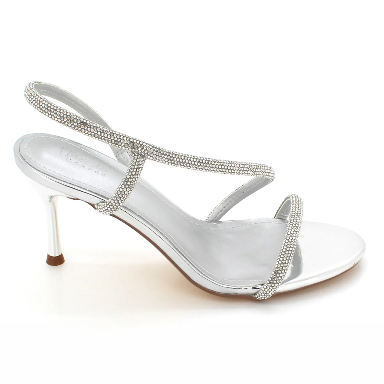Womens "CORAL" Decorated Party Sandals - Image 5