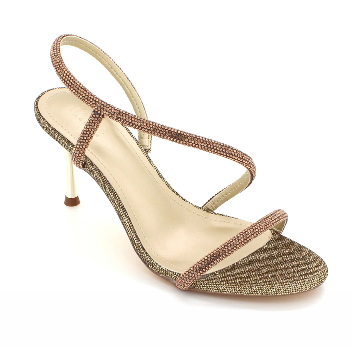 Womens "CORAL" Decorated Party Sandals