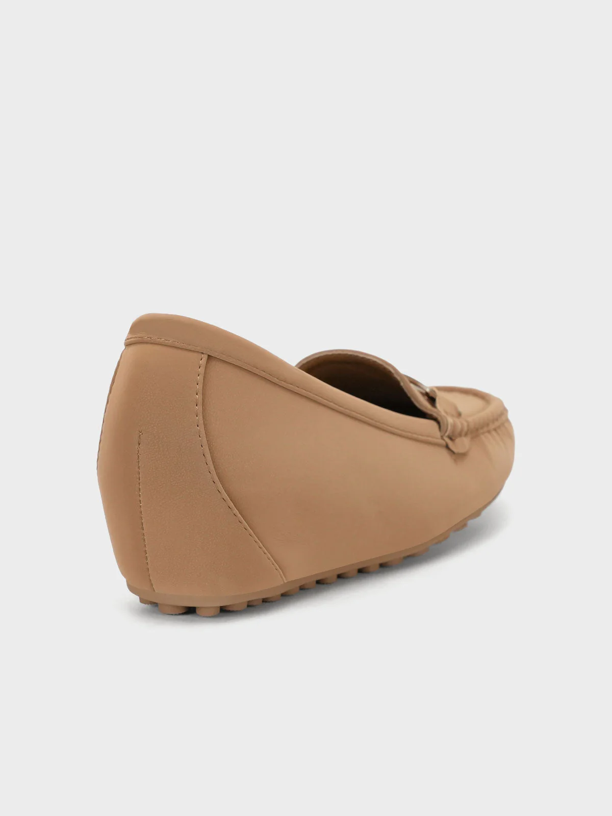 Womens "CZARINA" Comfy Wedge Moccasins - Image 3
