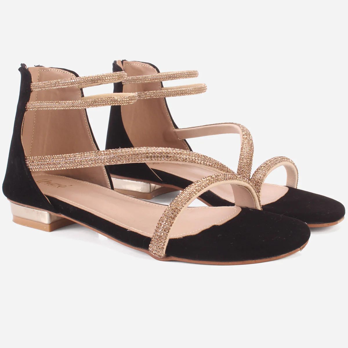 Womens "DELANIA" Fancy Party Sandals - Image 2