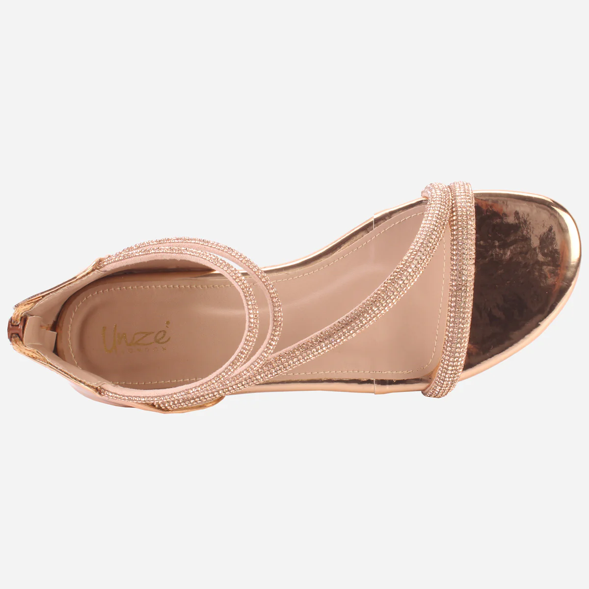 Womens "DELANIA" Fancy Party Sandals - Image 4