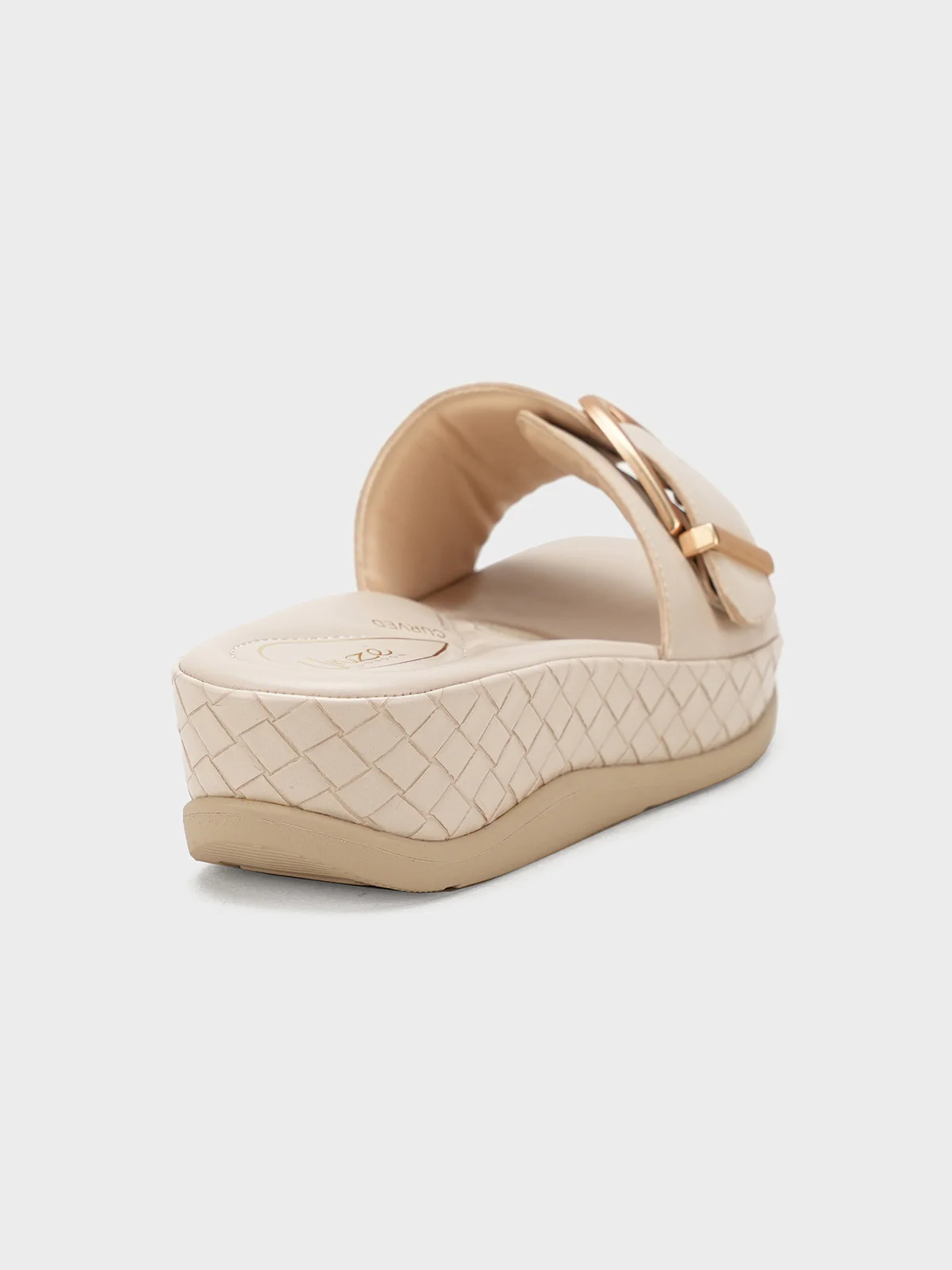 Womens "ELDORIA" Elegant Wedge Slippers - Image 3